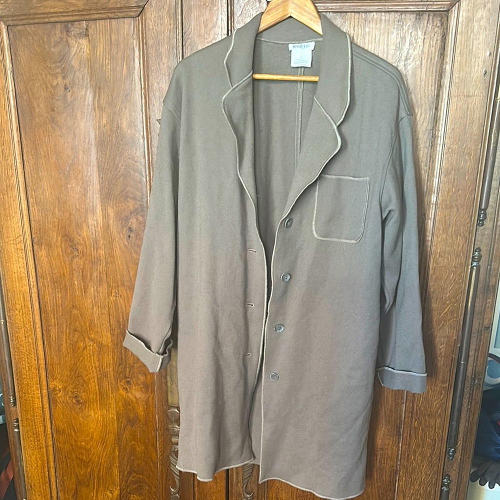Anvers taupe wool and cashmere Jacket